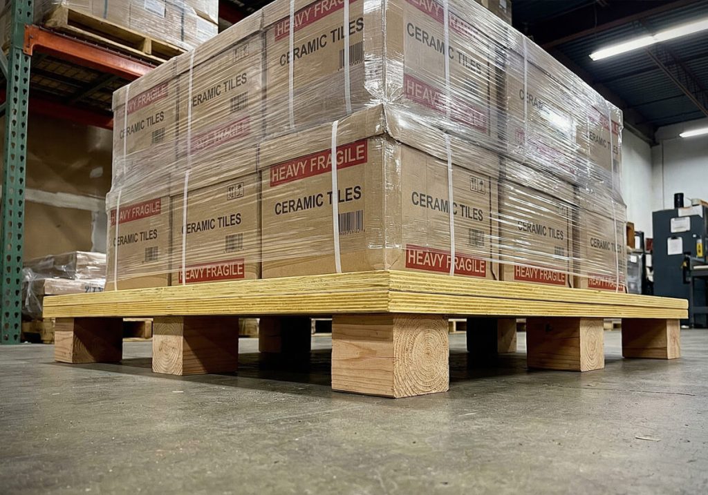 Dùng ván ép bao bì làm pallet