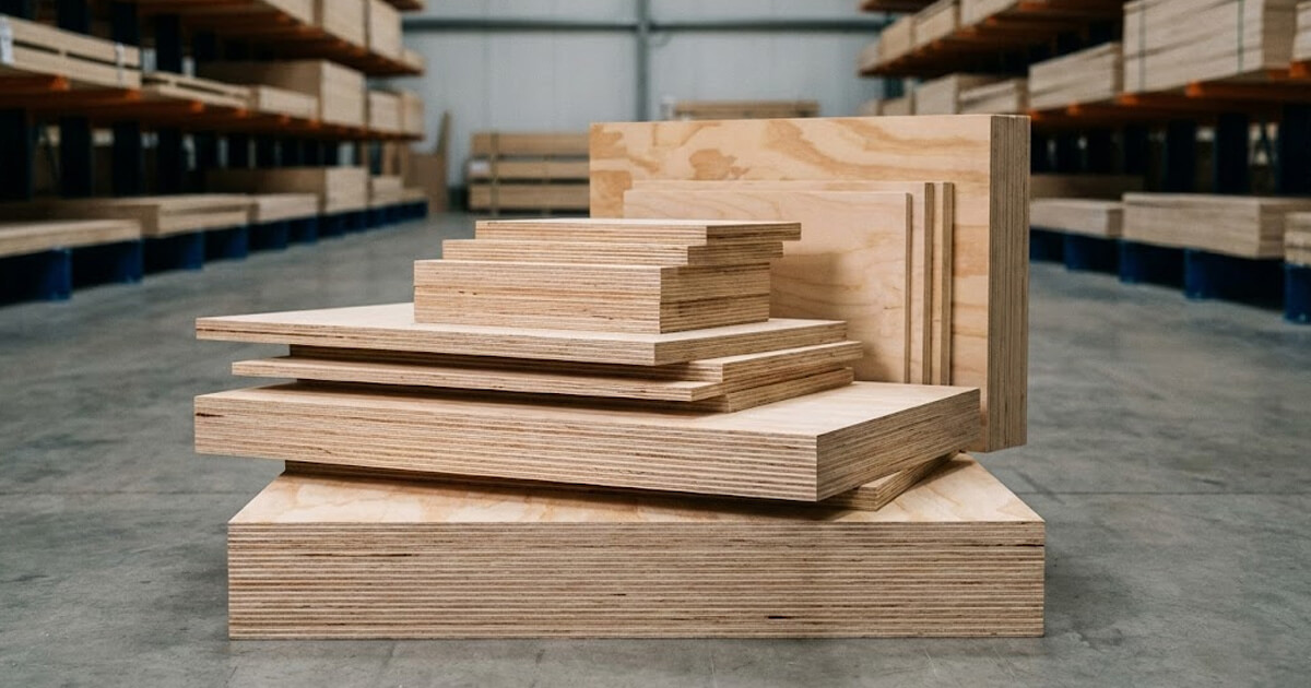 Tổng hợp kích thước ván ép plywood và độ dày tiêu chuẩn từ A-Z